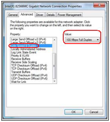 how do i change my network adapter speed windows 10